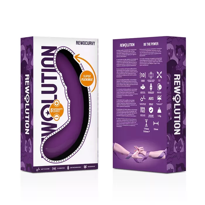 Rewolution REWOCURVY rechargeable flexible vibrator Photo 8