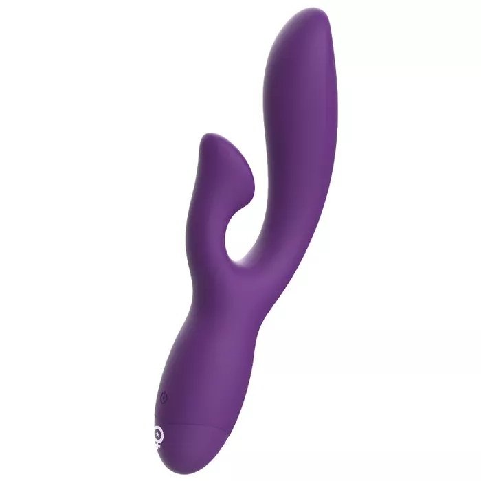 Rabbit vibrators Rewolution elastīgs — violets, 100% silikons Photo 5