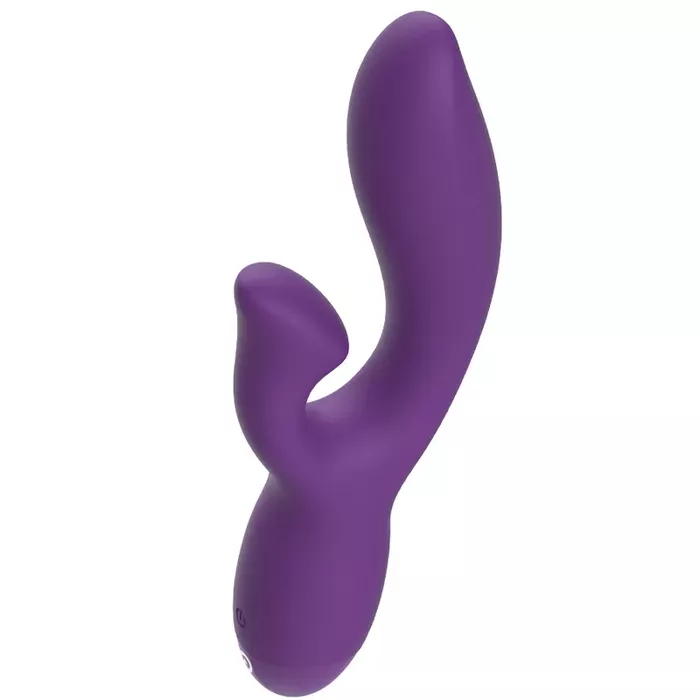 Rabbit vibrators Rewolution elastīgs — violets, 100% silikons Photo 6