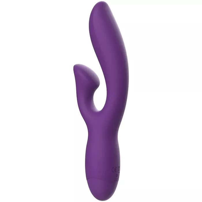 Rabbit vibrators Rewolution elastīgs — violets, 100% silikons Photo 7