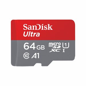 SanDisk Ultra microSD 64 GB MicroSDXC UHS-I Klases 10