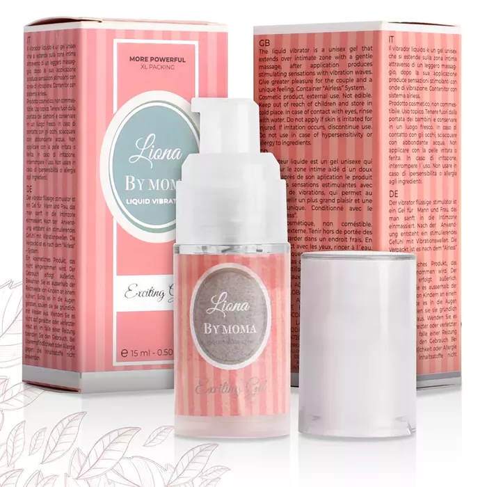 liona by moma Liquid Vibrator Exciting Gel, 15 ml Photo 8