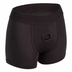 Strap-On CalExotics Boksera stila josta S/M Melna