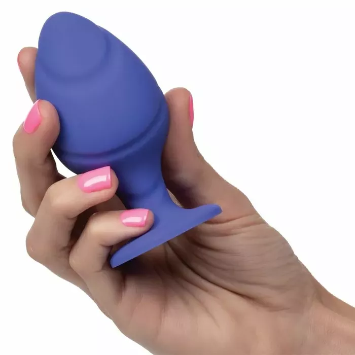 Анальная пробка CalExotics Cheeky Buttplug Purple Photo 8