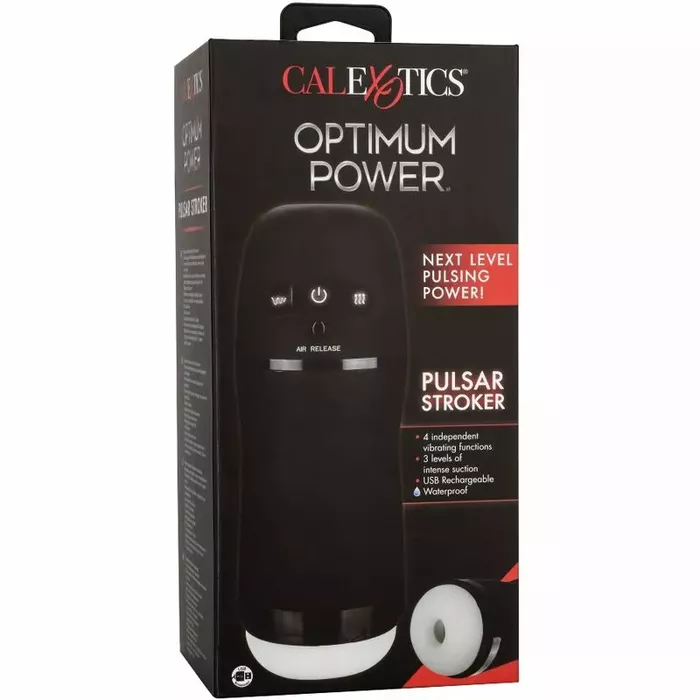 Вибрирующий сосательный мастурбатор CalExotics Optimum Power Photo 10