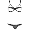 PASSION KYOUKA two-piece lingerie set, black S/M Photo 3
