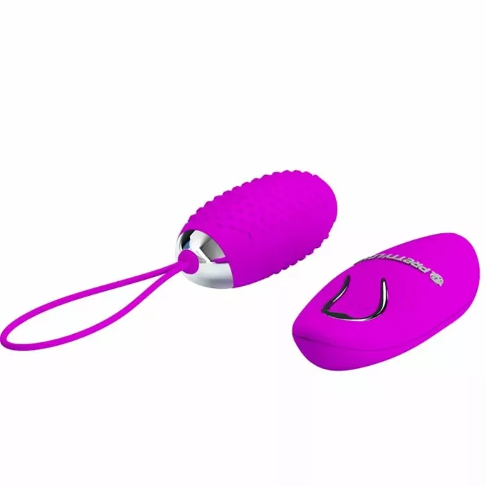 Vibrating egg SMART Joanna — 12 modes, silicone Photo 4