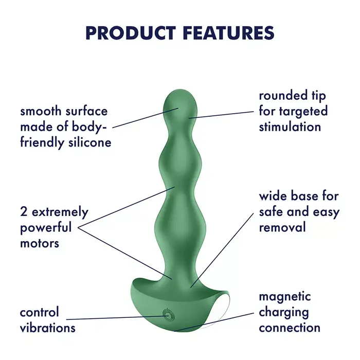 Анальная вибро-пробка SATISFYER Lolli Plug 2 Photo 5