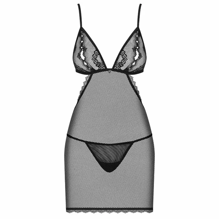 Неглиже OBSESSIVE Dress S/M черное Photo 3