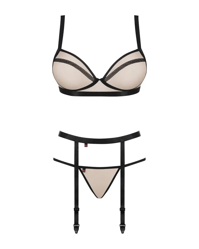 Lingerie set OBSESSIVE Nudelia L/XL Photo 8