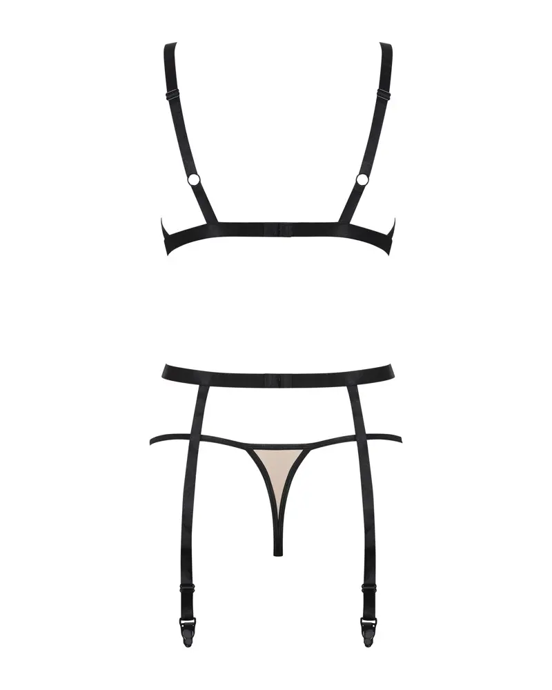 Lingerie set OBSESSIVE Nudelia L/XL Photo 9