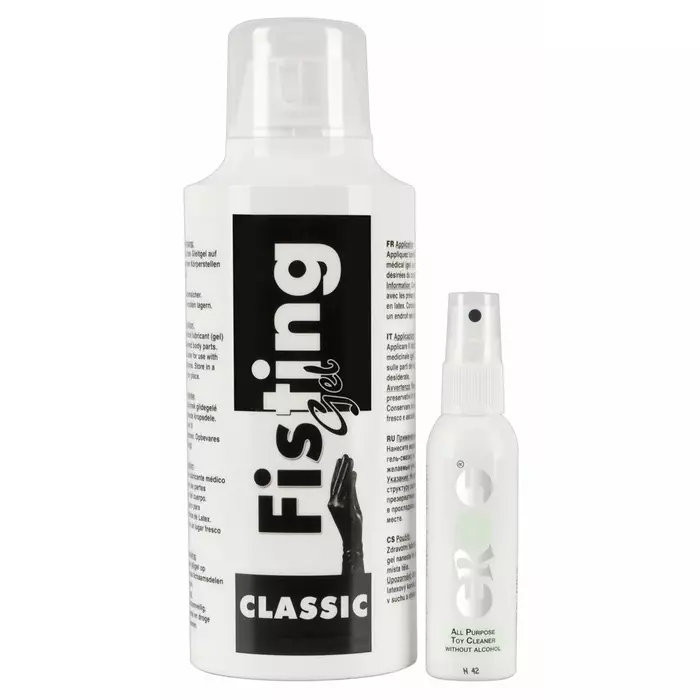 Intimate lubricant gel with cleaner 500 ml Photo 2