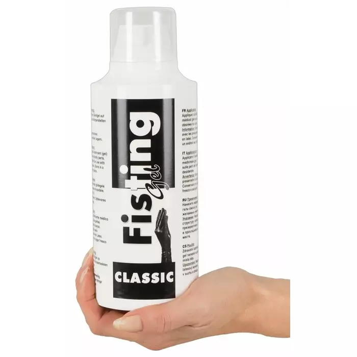 Intimate lubricant gel with cleaner 500 ml Photo 3