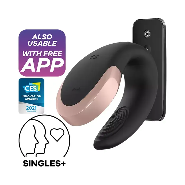 SATISFYER Double Love Luxury Partner couples vibrator Photo 5