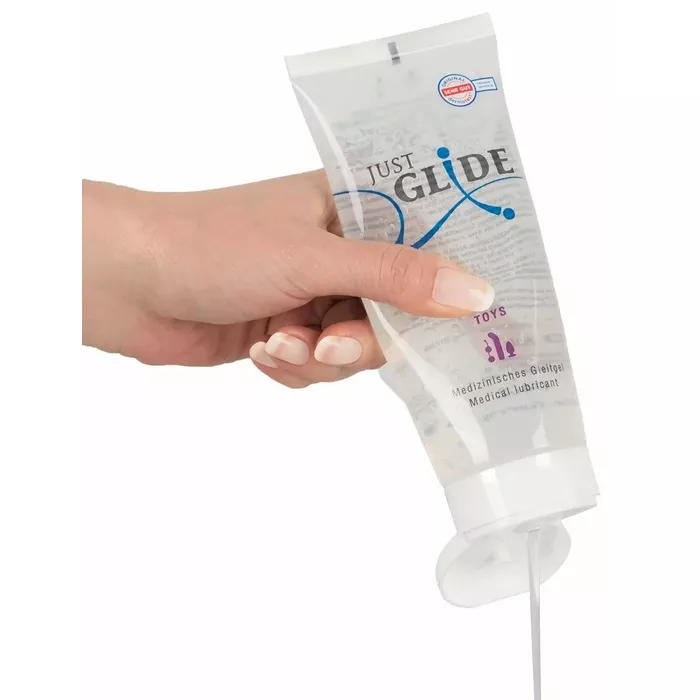 Водная смазка-гель just glide Toy Lube 200 мл Photo 3