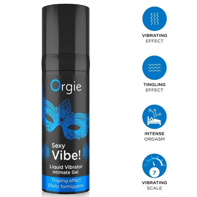 Orgie Liquid Vibrator intimate gel — 15 ml Photo 2