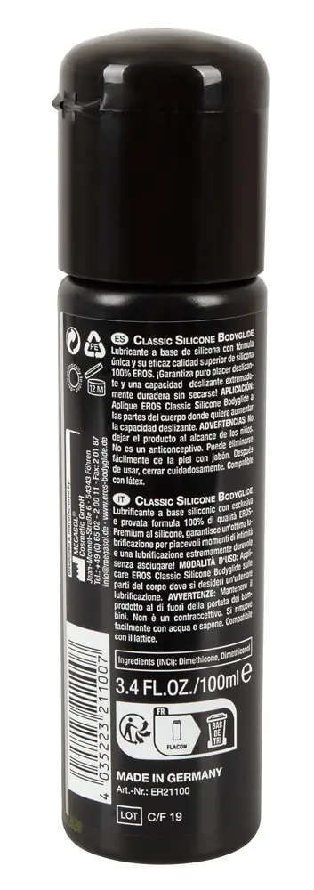 Lubrikants Eros Bodyglide bez aromāta 100 ml Photo 4