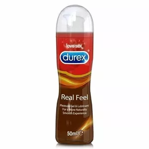 Durex Real Feel Seksa rotaļlieta, Vagināla lietošana Lubrikants uz silikona bāzes 50 ml