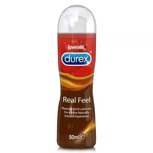 Durex Real Feel Секс-игрушка, Вагинальный Смазка на силиконовой основе 50 ml