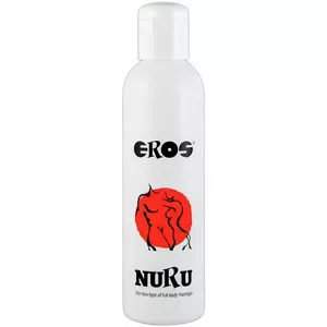 Masāžas eļļa Eros Nuru 500 ml — želejveida ķermeņa-pret-ķermeni masāžai, 500 ml
