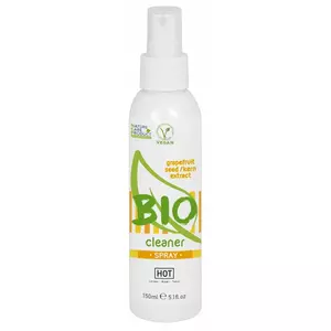 Спрей‑очиститель hot HOT BIO Cleaner Spray — прозрачный 150 мл, средство для интимных устройств
