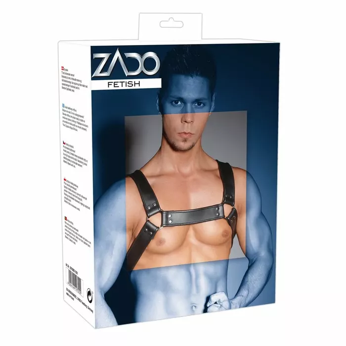 Кожаная нагрудная портупея ZADO Photo 6