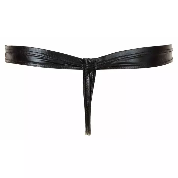 Vīriešu stringi Svenjoyment M melni, 92% poliesters 8% elastāns Photo 6
