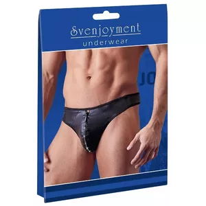 Тонг Svenjoyment Men's String 2XL — черный, 60% полиуретан 36% полиэстер 4% эластан