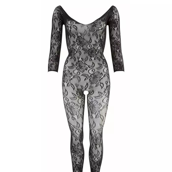 Catsuit mandy mystery Catsuit S-L, black, floral lace Photo 4