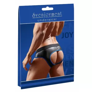 Мужской джокстрэп Svenjoyment Men's Jock XL — размер XL, чёрный, 60% полиуретан/36% полиэстер/4% эластан
