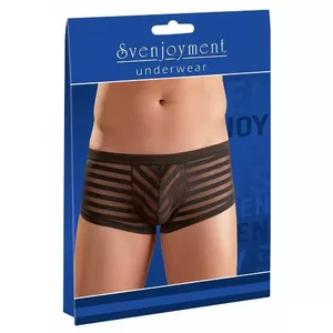 Мужские брюки Svenjoyment M — черные, размер M, 90% полиамид 10% эластан