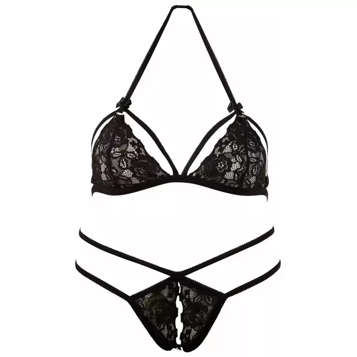 Lingerie set Cottelli Collection Lace Set black M Photo 4