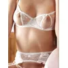 Lingerie BH Set White 85C abierta fina Photo 6