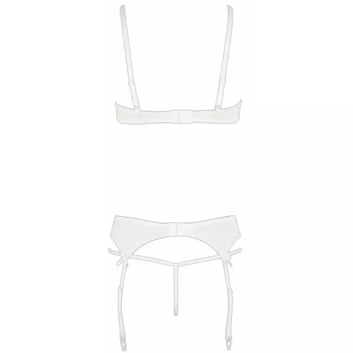 Apakšveļas komplekts abierta fina BH Set White 85C/XL Photo 8