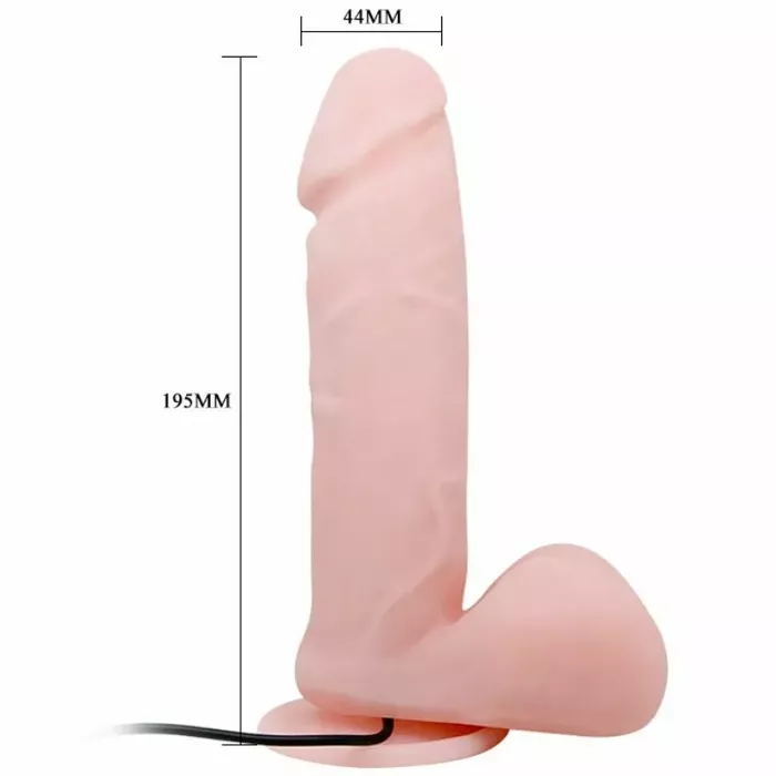 Dildo BAILE Oliver ar vibrāciju Photo 5