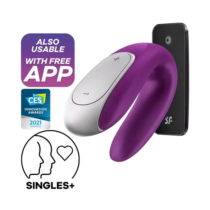 Pāru vibrators SATISFYER Double Fun Photo 2