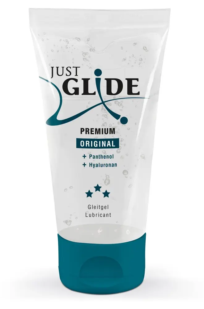 Water-based lubricant just glide Just Glide Premium 50 ml Photo 2