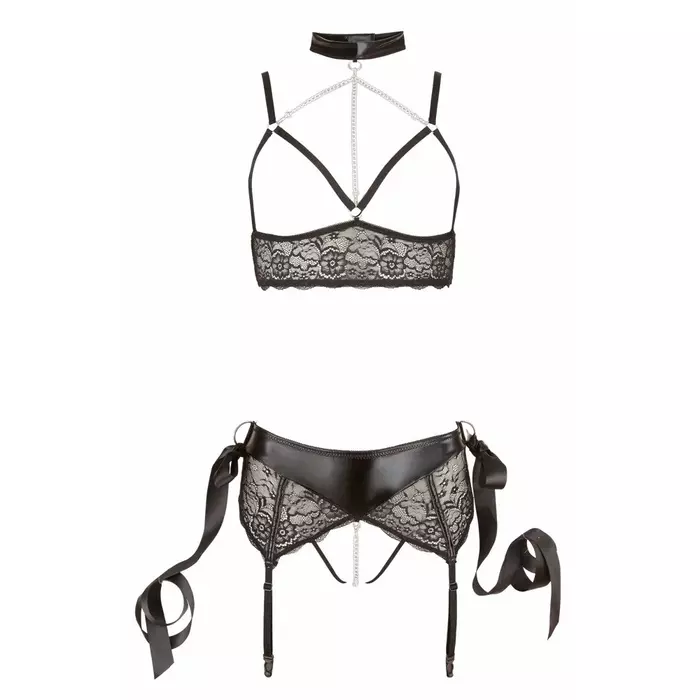 Bondage bra set Cottelli Collection size S Photo 3
