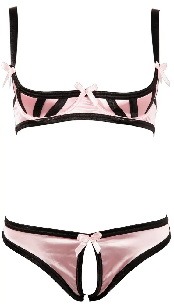 Комплект Cottelli Collection Shelf Bra Set 85B/L Photo 9