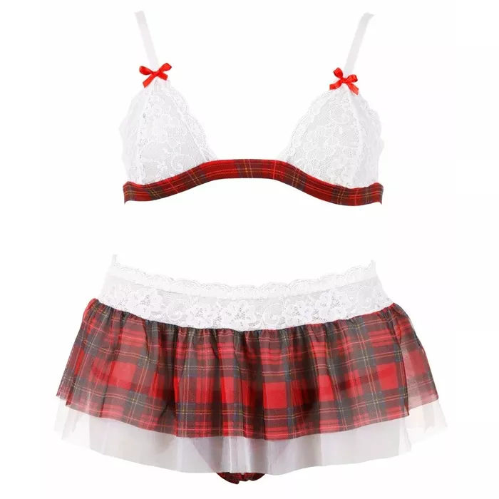 Top and Skirt Cottelli Collection L, красный, размер L Photo 3