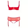 Lingerie set Cottelli Collection Bra Set red 85D/L Photo 6