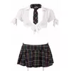 Cottelli Collection Schoolgirl комплект — белое платье L Photo 3