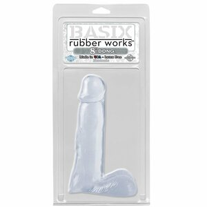 BASIX RUBBER WORKS 19 CM DONG CLEAR