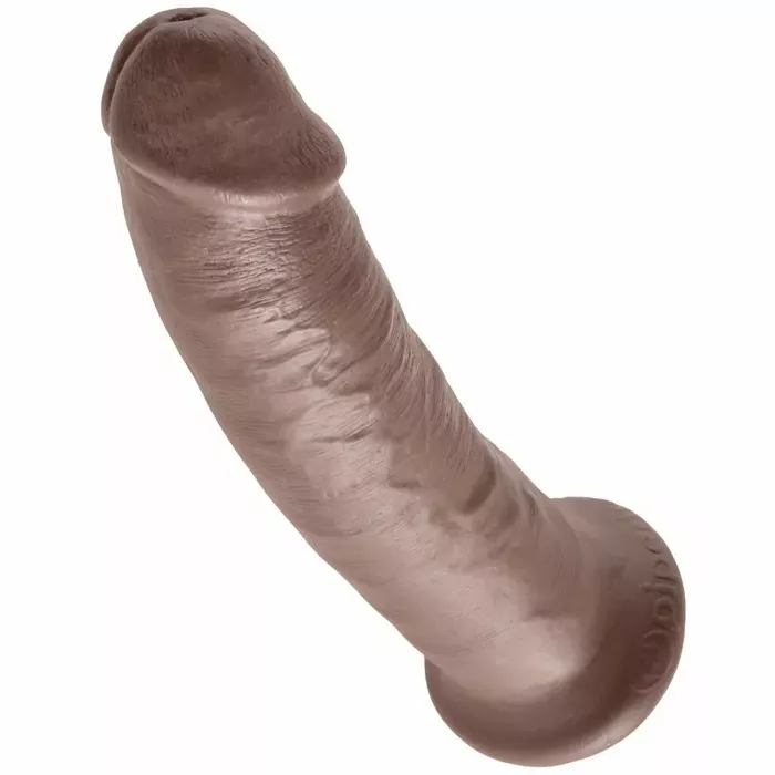 Dildo King Cock 9 — 22.9 cm, brown Photo 4