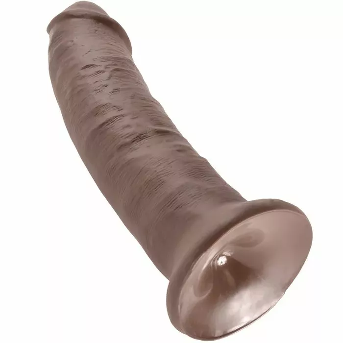 Dildo King Cock 9 — 22.9 cm, brown Photo 5