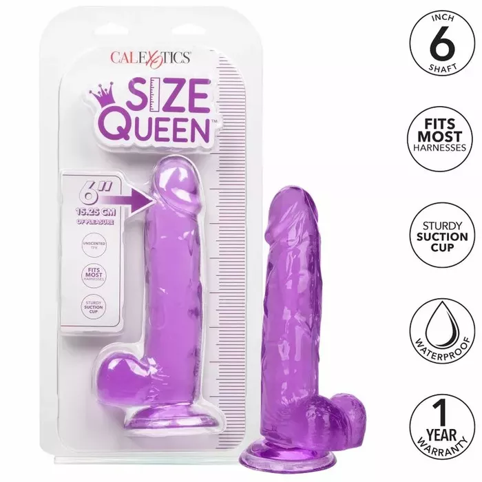 CalExotics Size Queen Dildo 15.3 cm Photo 2
