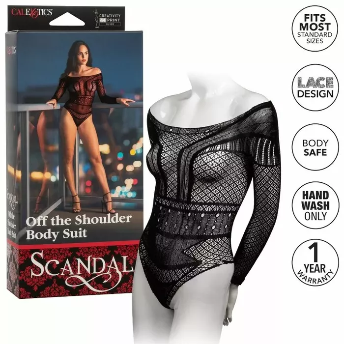Body suit CalExotics Scandal Shoulder one size Photo 4