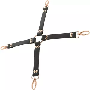 COQUETTE CHIC DESIRE FANTASY VEGAN LEATHER HOG TIE