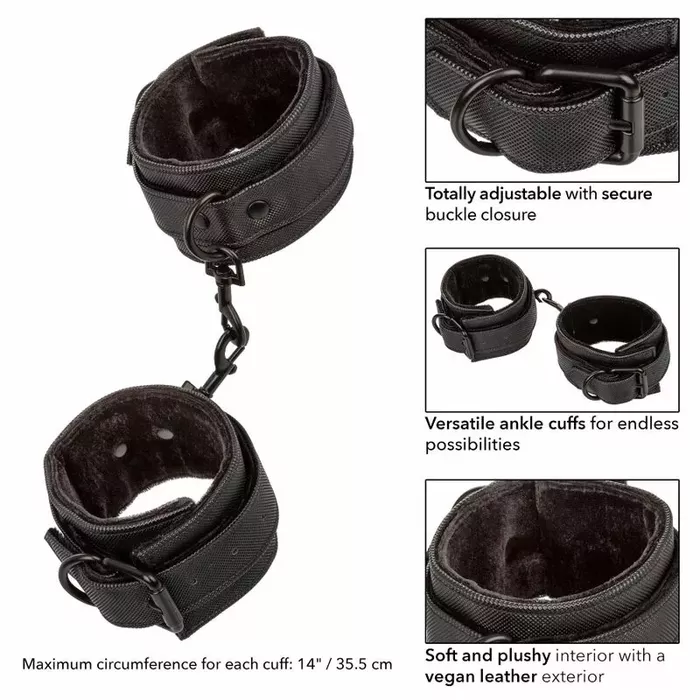 Ankle cuffs CalExotics Boundless — metal adjustable Photo 6