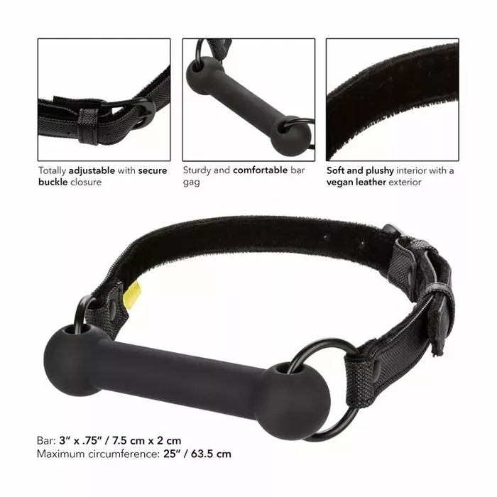CalExotics Boundless Bar Gag — metal bar gag Photo 5